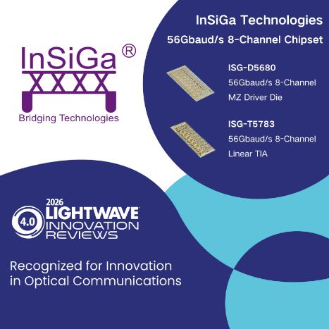 英思嘉半導(dǎo)體攬獲三項(xiàng)2026 Lightwave光通信創(chuàng)新大獎(jiǎng)，引領(lǐng)5G通信技術(shù)新浪潮